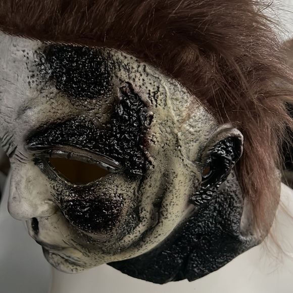 Michael Myers Mask Deluxe Adult Latex Halloween Horror Fancy Dress Killer Scary - Picture 1 of 7